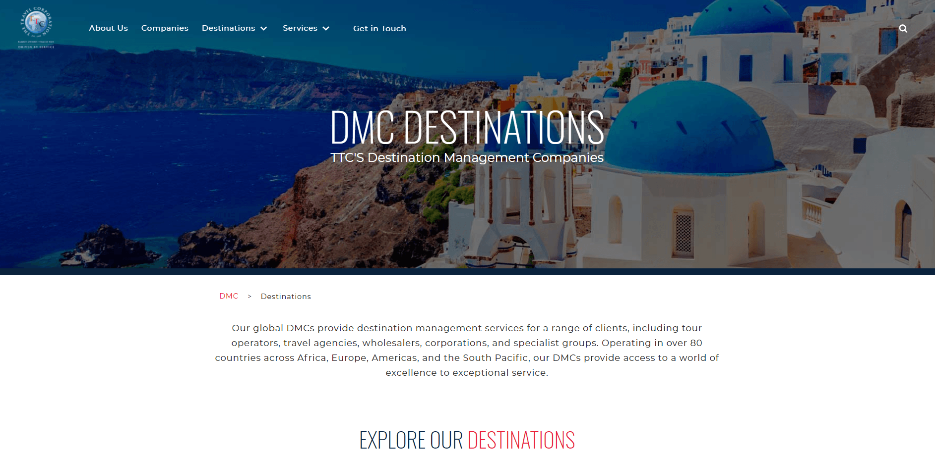 The Travel Corporation opens up award-winning DMC portfolio as solution for third parties to white label and customise 1 Destinations
