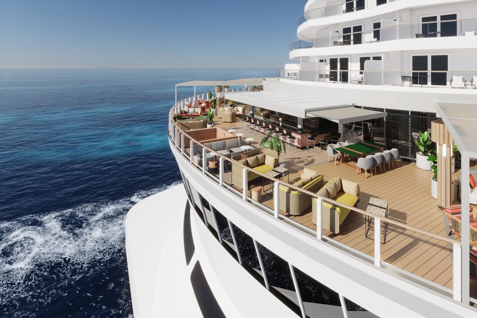 Norwegian Cruise Line Unveils Much-Anticipated Norwegian Prima 5 norwegianprima indulgefoodhall aft deck rendering