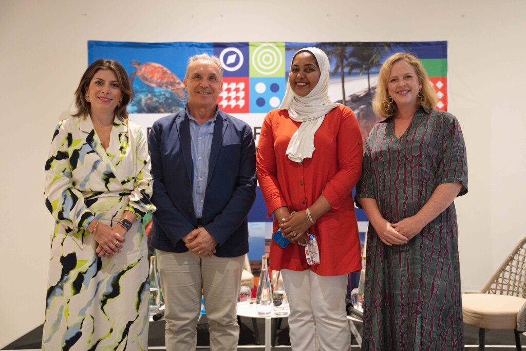 Virginia-Messina-Group-CEO-ATTA®-Gianni-Mannai-GM-Diamonds-Rahma-Sanya-Marketing-Director-Zanzibar-Commission-for-Tourism-Jacqui-Reynolds-Essence-of-Africa-scaled